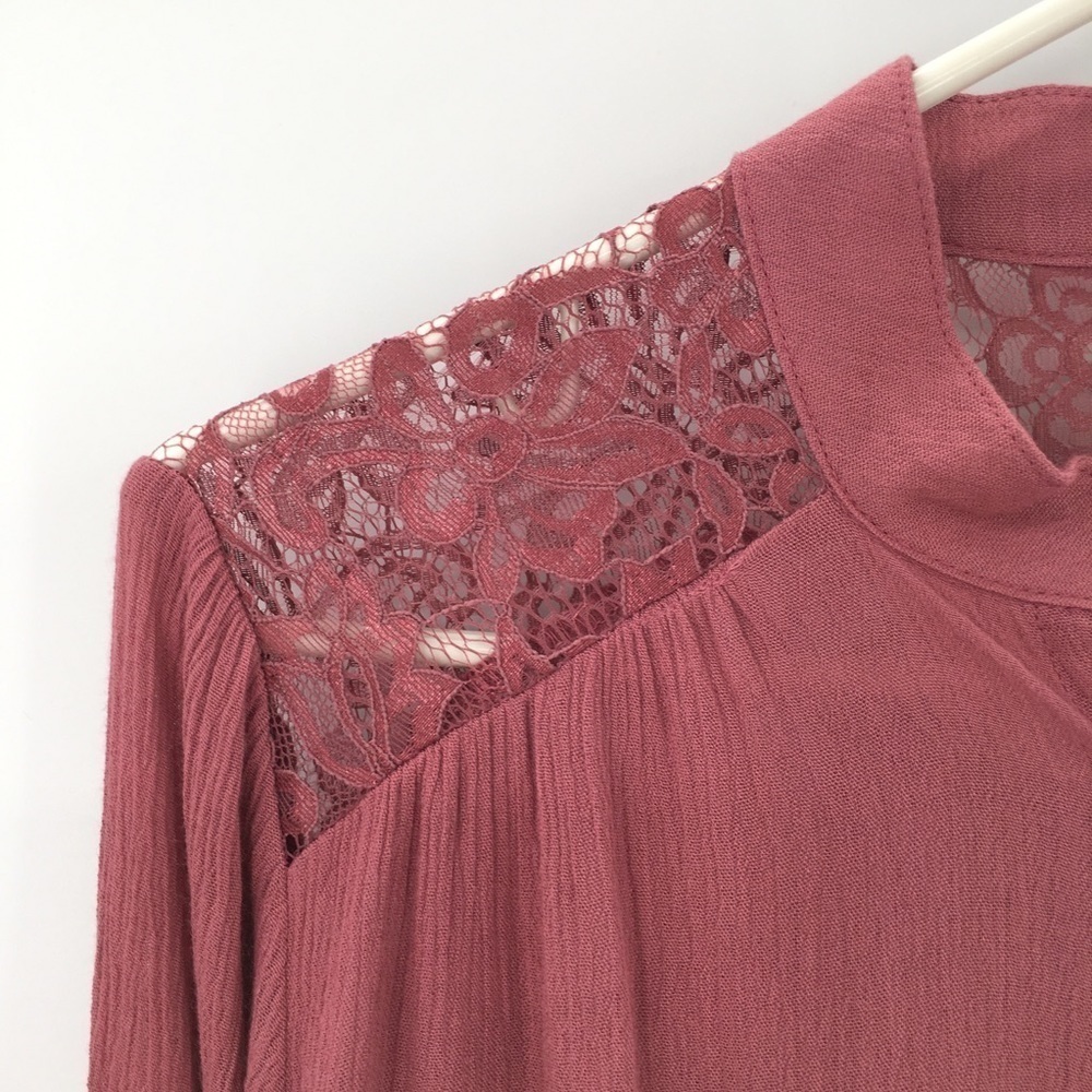 Sadie Robertson Pink Button Down Shirt - Picture 4 of 12